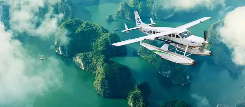 Hydravion en baie d’Halong