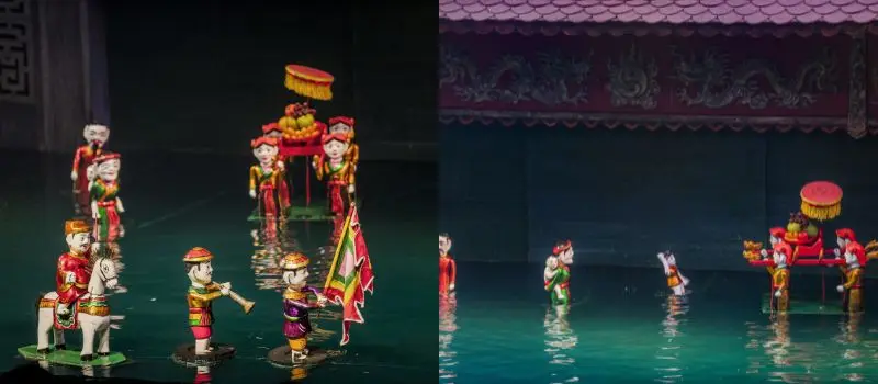 Billets pour le théâtre de marionnettes sur l'eau Thang Long Hanoi