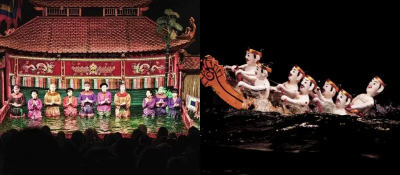 Billets pour le théâtre de marionnettes sur l'eau Thang Long Hanoi