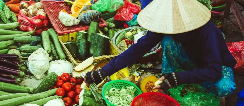 Visites des marchés locaux au Vietnam