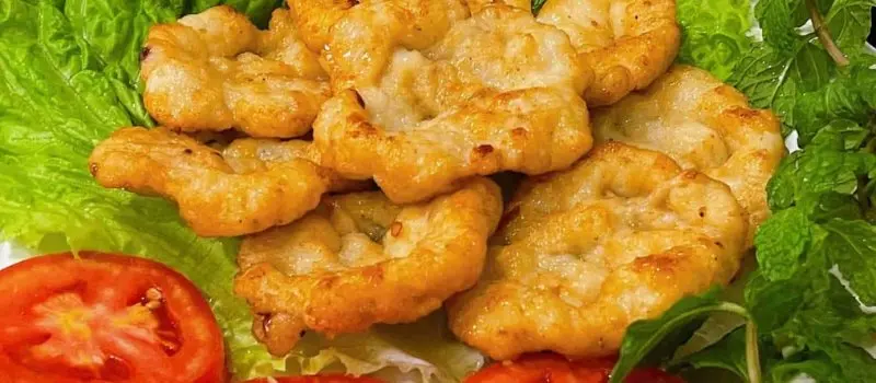 Gâteau aux calamars grillés - Halong