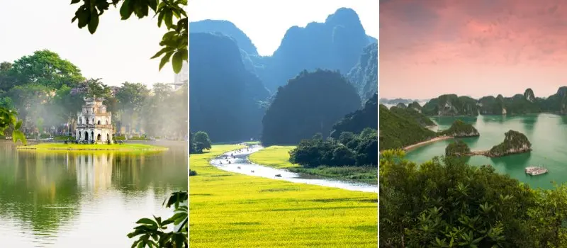 Hanoi - Ninh Binh - Baie d’Ha Long