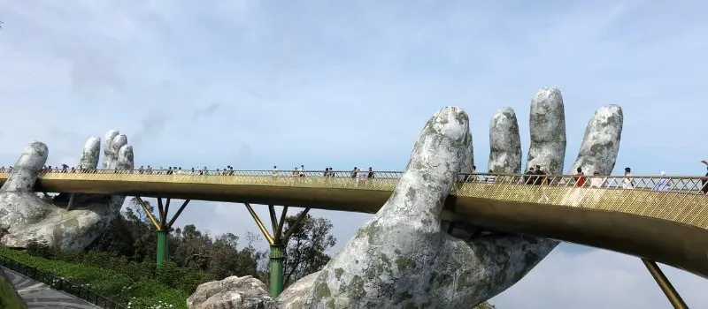 Pont d’Or à Da Nang