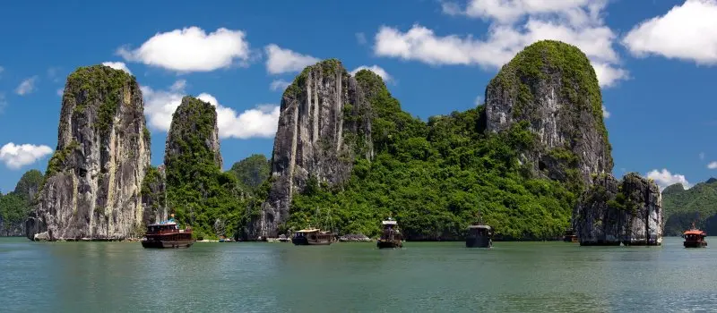 Site patrimoine mondial de l’UNESCO - Baie Halong