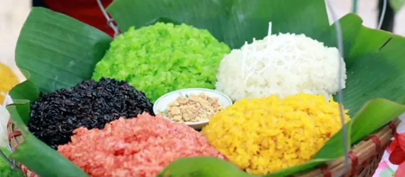 Riz gluant