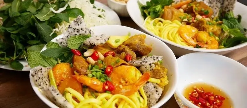 Nouilles Quang, spécialité de Da Nang