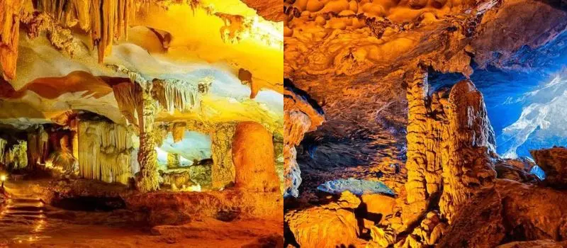 Croisiere en baie Halong pour découvrir la belle grotte de Me Cung