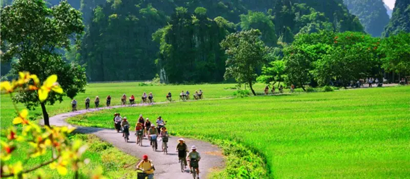 Faire du vélo à Ninh Binh