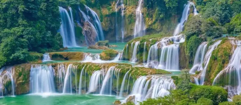 Cascade de Ban Gioc à Cao Bang
