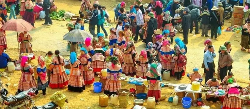 Marchés à Cao Bang Marchés à Cao Bang