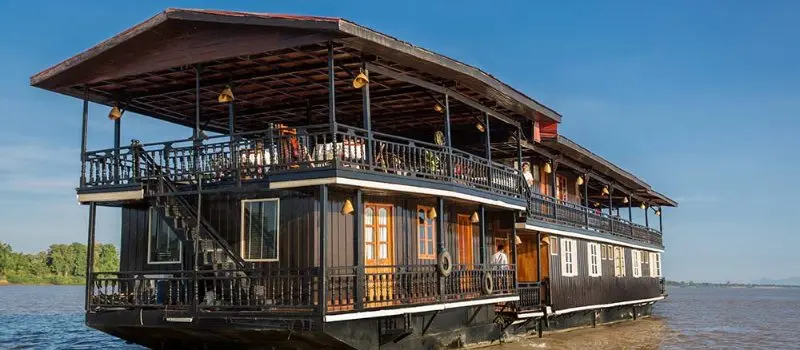 Croisière sur le Mékong au Laos Croisière sur le Mékong au Laos