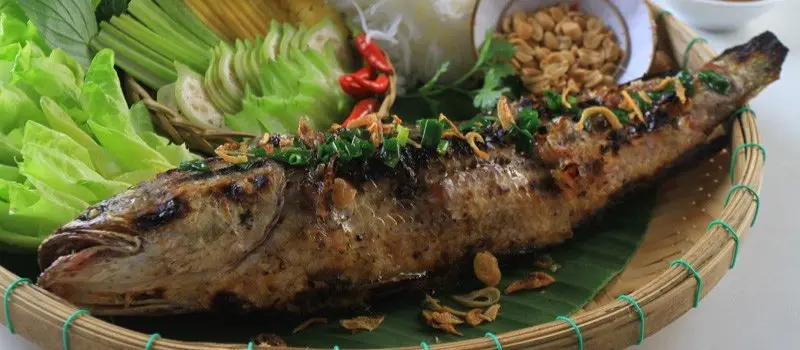 Poisson grillé à Ninh Binh Poisson grillé à Ninh Binh