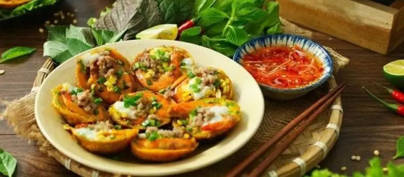 Mini crêpes salées vietnamiennes Mini crêpes salées vietnamiennes
