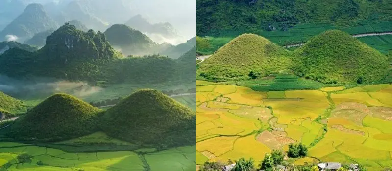 Visiter la montagne jumelle Co Tien avec un Guide francophone au Vietnam Visiter la montagne jumelle Co Tien avec un Guide francophone au Vietnam