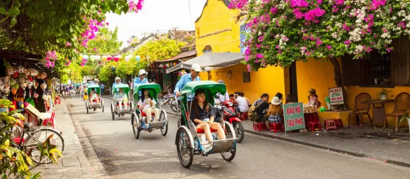 Voyage en moto à Hoi An Voyage en moto à Hoi An