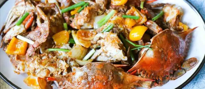 Kdam Chaa - Crabe frit