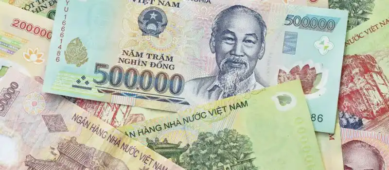 La monnaie officielle Dong (VND) La monnaie officielle Dong (VND)