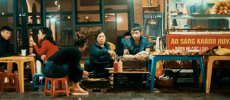 La street food vietnamienne La street food vietnamienne