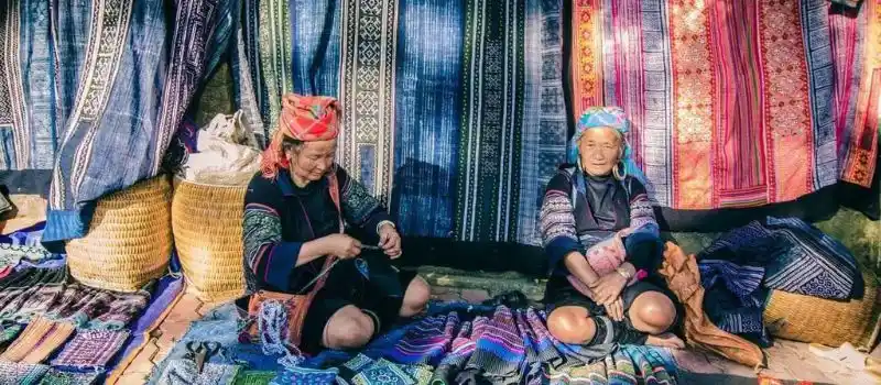 Le célèbre marché coloré de Bac Ha Le célèbre marché coloré de Bac Ha