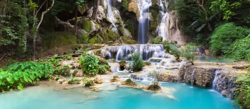 Le chute d’eau de Kuang Si
