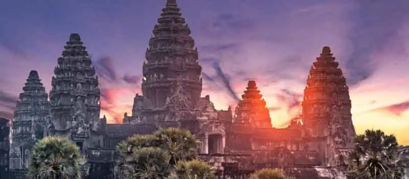 Le complexe d’Angkor célèbre à Siem Reap