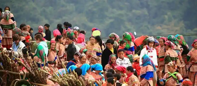 Le marché ethnique Bac Ha Le marché ethnique Bac Ha