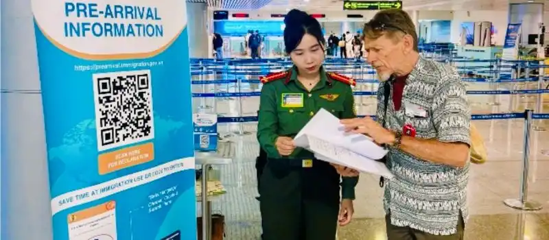 Le QR Code obligatoire à l'aéroport de Tan Son Nhat Le QR Code obligatoire à l'aéroport de Tan Son Nhat