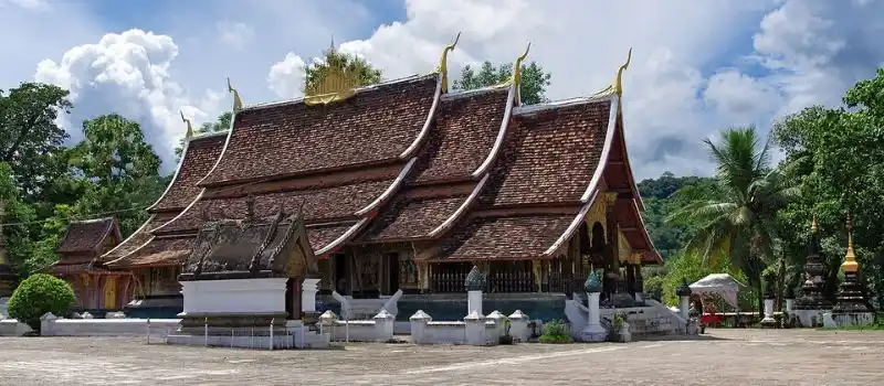 Le temple Wat Xieng Thong - patrimoine mondial de l'UNESCO Le temple Wat Xieng Thong - patrimoine mondial de l'UNESCO