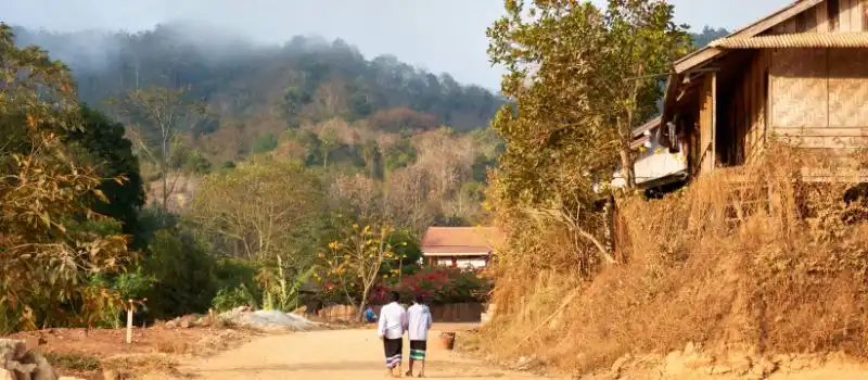 Les Laotiens accueillants et chaleureux Les Laotiens accueillants et chaleureux