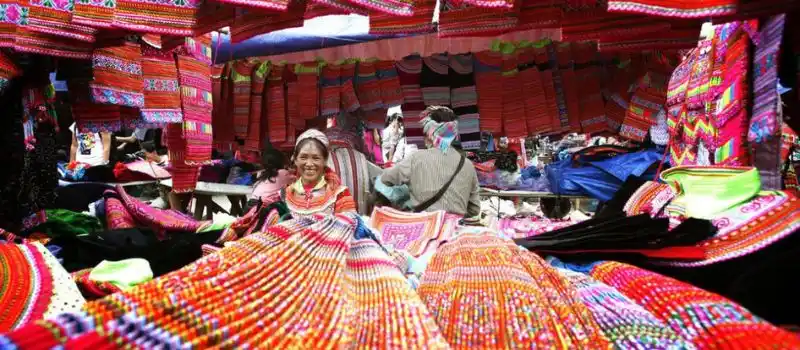 Marché coloré dominical Bac Ha Marché coloré dominical Bac Ha