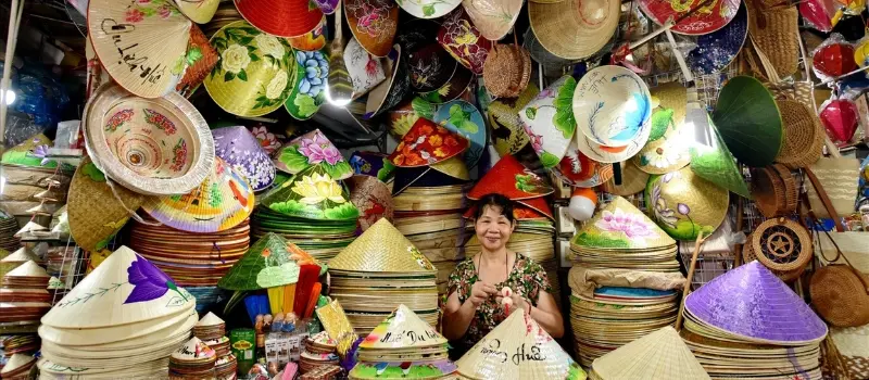 Marché de Dong Ba Marché de Dong Ba