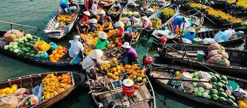 Marché flottant Cái Rang Marché flottant Cái Rang
