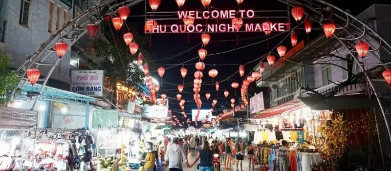 Marché nocturne de Duong Dong, Phu Quoc Marché nocturne de Duong Dong, Phu Quoc