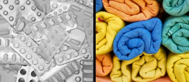 Médicaments et articles de toilettes