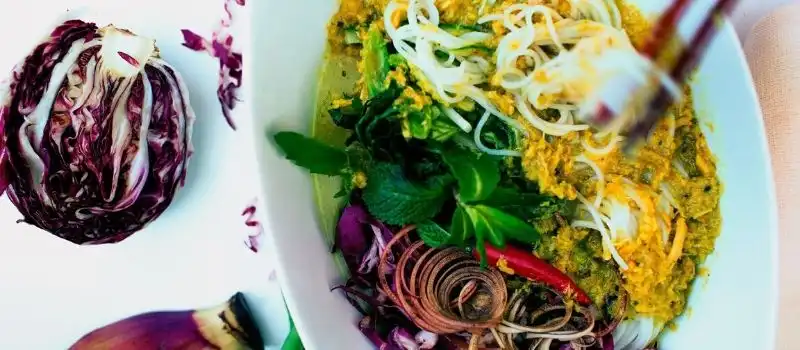 Nom banh chok - nouilles khmères