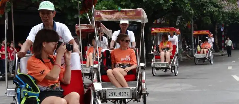 Où essayer le circuit en cyclo-pousse à Hanoi