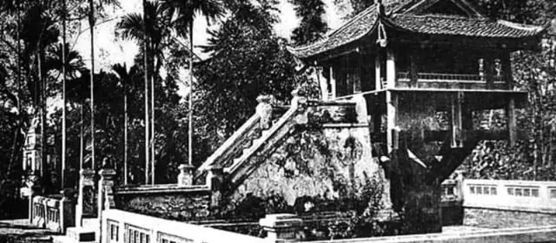 Pagode au Pilier Unique à Hanoi