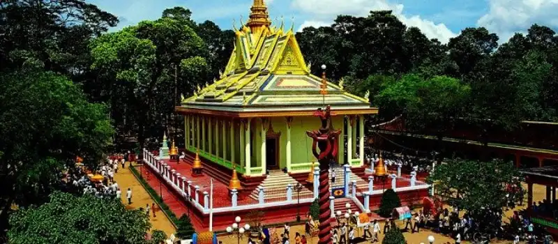 Pagode Hang à Tra Vinh Vietnam