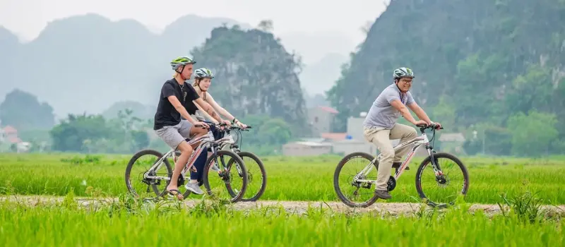 Parcourir la campagne à vélo pour ressentir le rythme local Parcourir la campagne à vélo pour ressentir le rythme local
