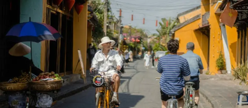 Pédaler dans la campagne de Hoi An Pédaler dans la campagne de Hoi An