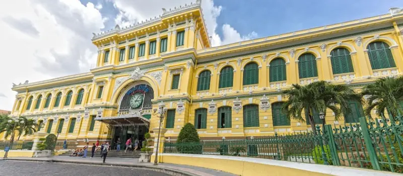 Poste Centrale à Saigon