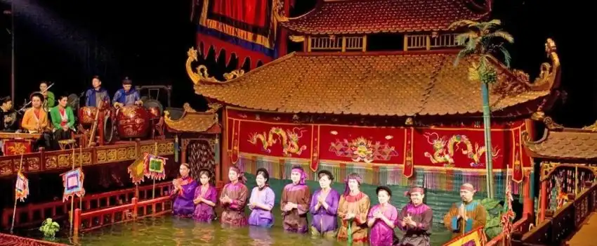 Spectacle de marionnettes sur l'eau Vietnam Spectacle de marionnettes sur l'eau Vietnam