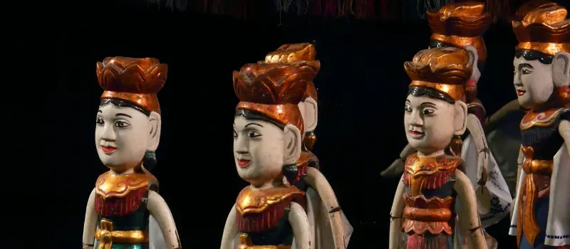 Spectacle de marionnettes sur l’eau
