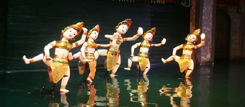 Théâtres des marionnettes sur l’eau à Hanoi Théâtres des marionnettes sur l’eau à Hanoi