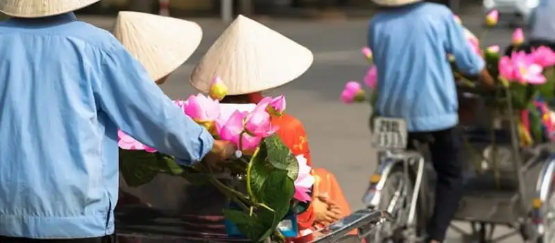 Tour en cyclo à Hanoi avec notre agence de voyage au Vietnam