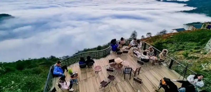 Un petit coin de café de Tà Xùa Voyage au Vietnam