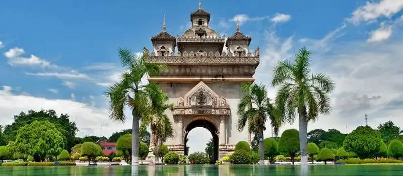Vientiane - terre paisible du pays Million d'éléphants