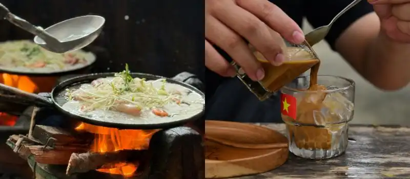Vietnam - un paradis culinaire avec de nombreux plats locaux peu coûteux Vietnam - un paradis culinaire avec de nombreux plats locaux peu coûteux