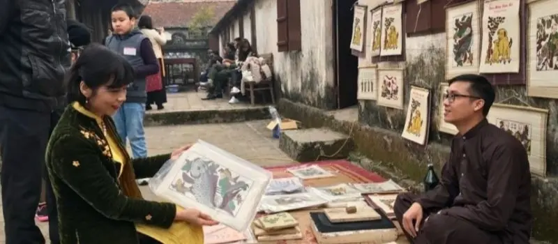 Village de peinture de Dong Ho Village de peinture de Dong Ho