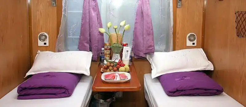 Violette - Le train de nuit le plus recommandé du Vietnam Violette - Le train de nuit le plus recommandé du Vietnam